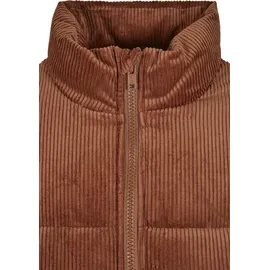 URBAN CLASSICS Boxy Corduroy Puffer Jacke Orange L