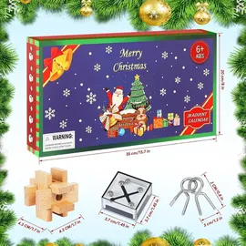 luxuskollektion Spielzeug-Adventskalender Kinder Knobelspiele 2024