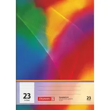Brunnen 104492302 Schulheft A4 16 Blatt, 5 x 9 mm rautiert, Lin. 23