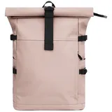 MIRROSI Rucksack Damen- und Herren-Tagesrucksack, großes Volumen XL: 19–25 L (32x48x14cm, Wasserdicht), aus hochwertigem Kunstleder, Rucksack, Daypack braun