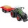 BBURAGO 18-31674 - Traktor Fendt 1050 Vario mit Heuballen-Anhänger grün 1:10