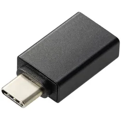 Renkforce RF-5771512, USB-C, USB-A, Schwarz