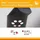 Paulmann LED Pollerleuchte Ilias anthrazit 94262