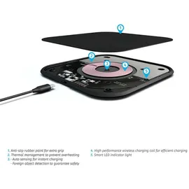 Zen Zens 10W Induktive Ladematte Slimline