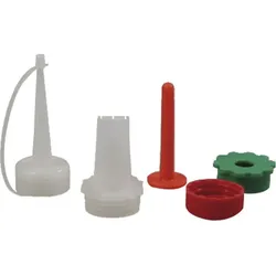 Ersatzdüse Form A zu Plastik Leimspritze mit spitzer Schraubdüse - Form B