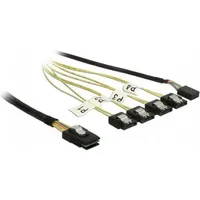 DeLock Reverse SAS Kabel: 4xSATA - SFF8087, Interne Kabel
