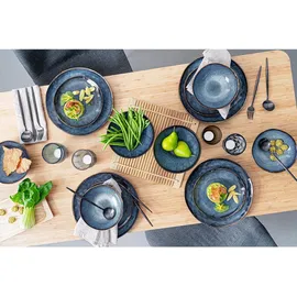 sänger Tokio Espressotassen Set 8-tlg. blau-schwarz