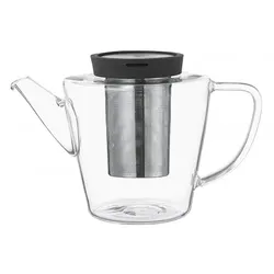 VIVA Teekanne Glas/Edelstahl/Kunststoff/Glas 1l