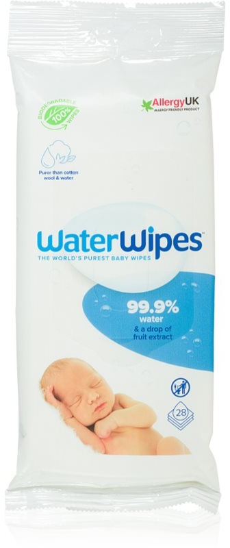 Water Wipes Water Wipes Baby Wipes sanfte Feuchttücher für Kleinkinder 28 St.