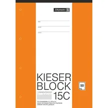 Brunnen Kieserblock A4 Lineatur 22 50 Blatt