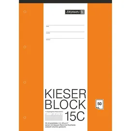 Brunnen Kieserblock A4 Lineatur 22 50 Blatt