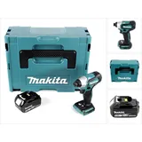 Makita DTD 155 RT1 18 V Brushless Li-Ion Akku Schlag Schrauber im Makpac + 1 x BL1850 5,0 Ah Akku - ohne Ladegerät