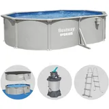 Bestway Hydrium 56586DE - 500x360x120 cm - Stahlwandpool, oval