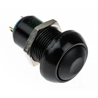 APEM IP Series Druckschalter 12 V/DC 4 A 1 x Ein/Aus rastend (Ø x H) 12 mm x 20 mm IP67 1