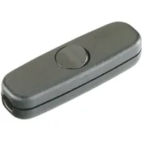 Inter Bär InterBär 5055-004.01 Schnurschalter Schwarz 1 x Aus/Ein