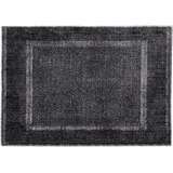 Barbara Becker Fußmatte Square BB, Made in Belgium, rechteckig, Höhe: 10 mm, Schmutzfangmatte, auch als Läufergröße erhältlich grau 67 cm x 170 cm x 10 mm