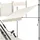 Tectake tectake® Klemmmarkise, mit Handkurbel, höhenverstellbar - 304 cm, einfache Montage