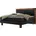 Hasena Boxspringbett Memphis, im Vintagelook, Massivholz-Umrandung, Tonnentaschen-Federkernmatratze