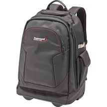 FORMAT Werkzeugrucksack Nylon 350x210x490mm schwarz mit Rollen