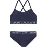 BENCH Bustier-Bikini Blau 170/176