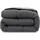 Wometo Steppbett 155x220 Oeko-TEX Wende-Design grau – hellgrau