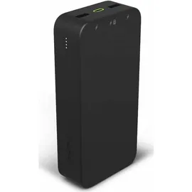 Mophie PS 20K with PD Black 20W USB C&A (20000 mAh, 74 Wh), Powerbank, Schwarz