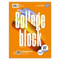 URSUS STYLE Collegeblock A4 80 Blatt, Lin.27, liniert