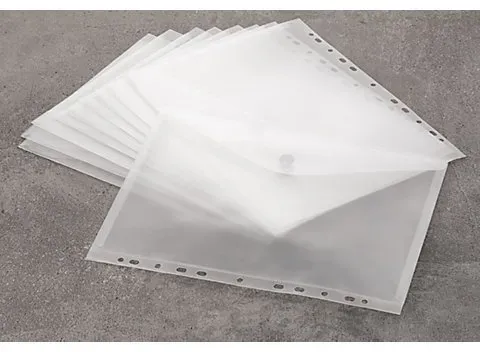 Schnittmustertaschen, transparent, 10 Stück