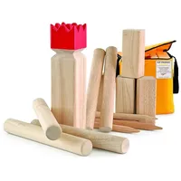 CARROMCO Wikingerschach Kubb Spiel