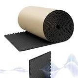 YNPQTDS Selbstklebende Schallschutz-Schaumstoffmatte, 5 m x 10 m/5 m x 20 m, Rolle, Auto-Isolierung, Schalldämmung, Schalldämmung, Schallschutzplatte