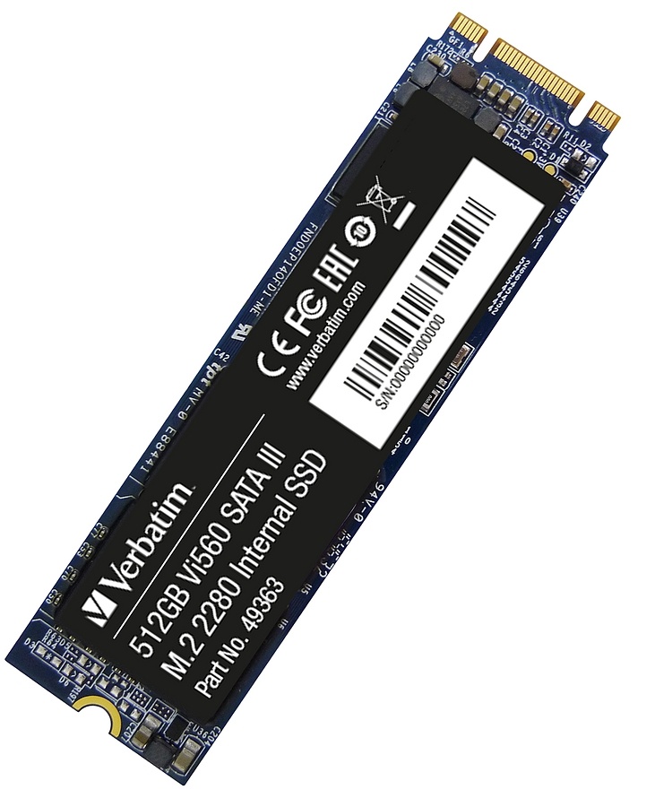 Verbatim 2.5'' interne SSD 512GB Vi560 S3 M.2