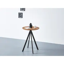 Andas Esstisch »Horsnab«, Tischplatte aus massiver Eiche, FSC®- Massivholz, Gestell aus Metall