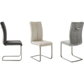 MCA Furniture MCA Hudson Schwingstuhl 4er Set - Grau