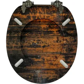 Sanilo WC-Sitz Vintage Braun