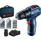 Bosch Professional GSR 12V-30 (inkl. 2x2.0 Ah Akku (06019G9001)