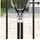 vidaXL Vorhängeschloss 2 pcs Silber Stahl