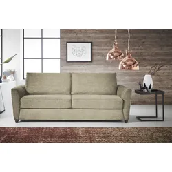 Schlafsofa BALI "Dallas, Dauerschläfer", beige, B:215cm H:93cm T:103cm, Sofas, in 140er und 160er Breite, inkl. Ergoflex-Unterfederung