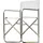 Fiam 51 x 35 x 83 cm weiß klappbar