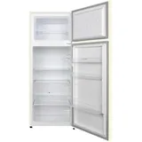Respekta Retro Kühl-Gefrierkombination (211 l, 1440 mm hoch, Creme)