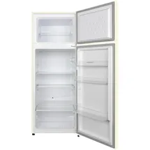 Respekta Retro Kühl-Gefrierkombination (211 l, 1440 mm hoch, Creme)