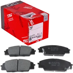 Trw Bremsbeläge Vorderachse Passend Für Honda Civic S2000: Bremsbelagsatz, Scheibenbremse Acura: 45022s2a000 Acura: 45022s2ae10 Acura: 45022s2ae50 Acu