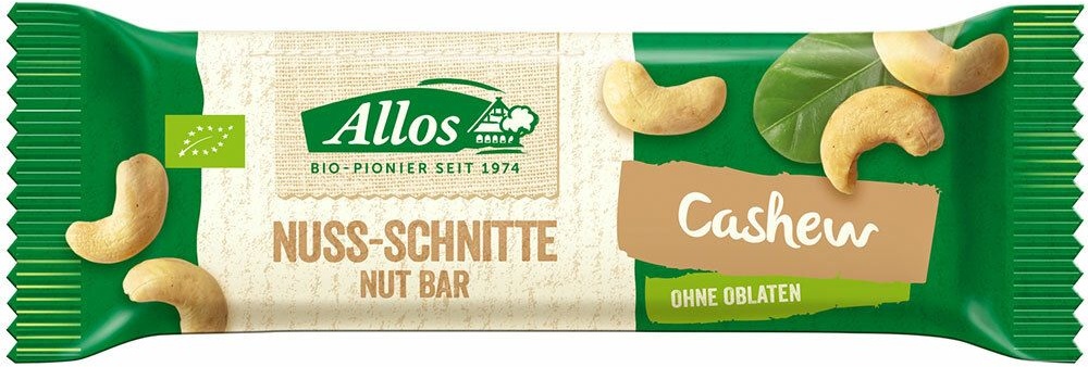 Allos Bio Nuss-Schnitte, Cashew