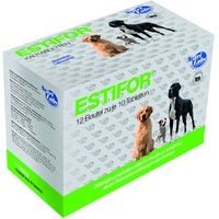 NutriLabs Estifor Ergänzungsfuttermittel Kautabletten für Hunde, 1er Pack (12x 10 Tabletten)