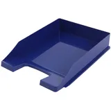 Proregal Stapelbare Briefablage Aus Kunststoff HxBxT 6,5 x 25,5 x 34,8 cm Bis DIN A4-Format 10 Stück Blau