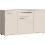 PLACES OF STYLE Kommode »Piano«, UV lackiert, Soft-Close Funktion, beige