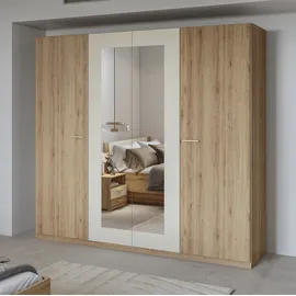 Home Affaire Drehtürenschrank Bitry 228 x 214,5 x 59 cm Beige