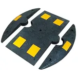 Schake Bodenschwelle Mittelstück 800 x 400 mm Schwarz/Gelb
