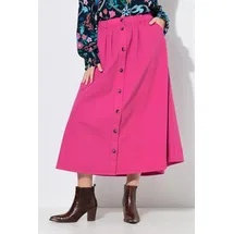 Ulla Popken A-Linien-Rock Damen Lila 50/52