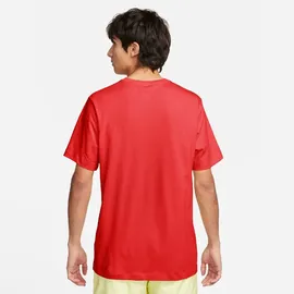 Nike Sportswear Freizeit T-Shirt Herren 657 university red/white L