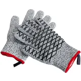 Maximex Grillhandschuhe 2in1 bunt